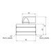Кран кульовий Thermo Alliance Standart "Mini" 1/2" ВР SD187W15 SD00006180 фото 2