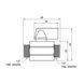 Кран кульовий Thermo Alliance Standart "Mini" 1/2" ЗР SD189W15 SD00006184 фото 2