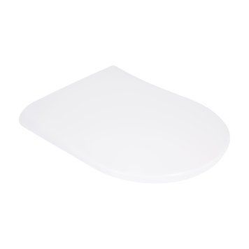 Qtap Сидіння для унітаза (Robin 490, Scorpio 490) 430x363x60 мм, White, з мікроліфтом, Slim Duroplast, MagLock QTSC179W48915 SD00055039 фото
