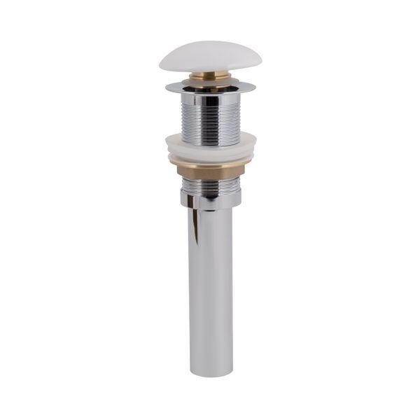 Донний клапан для раковини Qtap PU02 225х70х70 White SD00044163 фото